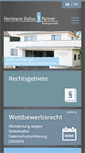 Mobile Screenshot of kanzlei-hgp.de